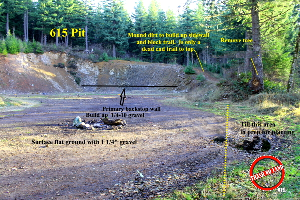 NEW SHOOTING LANE IN THE SANTIAM​ STATE FOREST