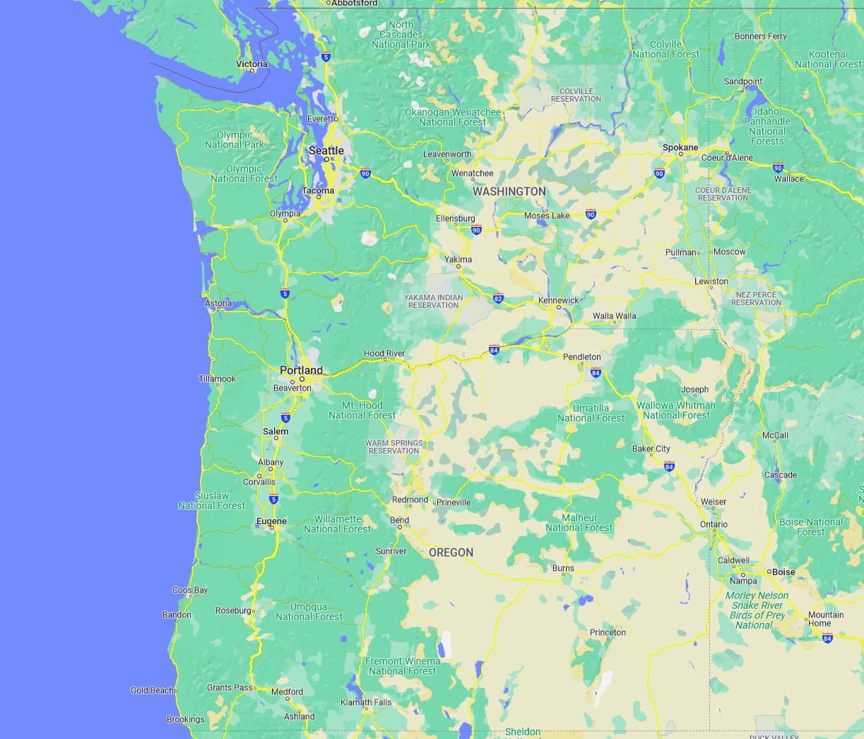 Geomapnw FAQ - Trash No Land