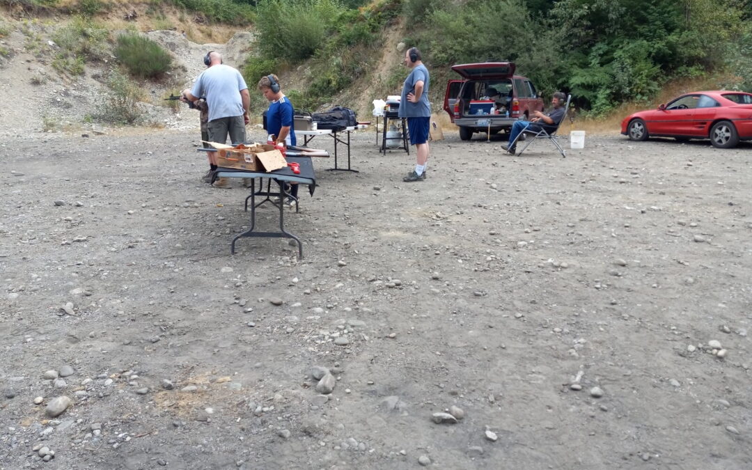 Target Shooting Pit in Darrington, WA. Gets A Cleanup!