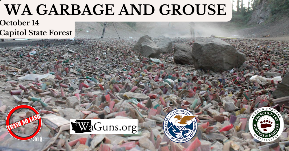 WA AFI Garbage & Grouse Round Up 10-14-23