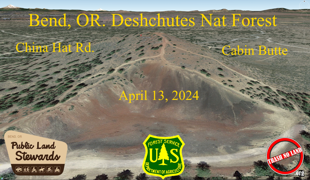 April 13, 2024 Bend, OR Cleanup